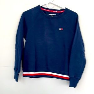 Tommy Hilfiger Sport Dark Blue Crewneck Sweatshirt, size XS